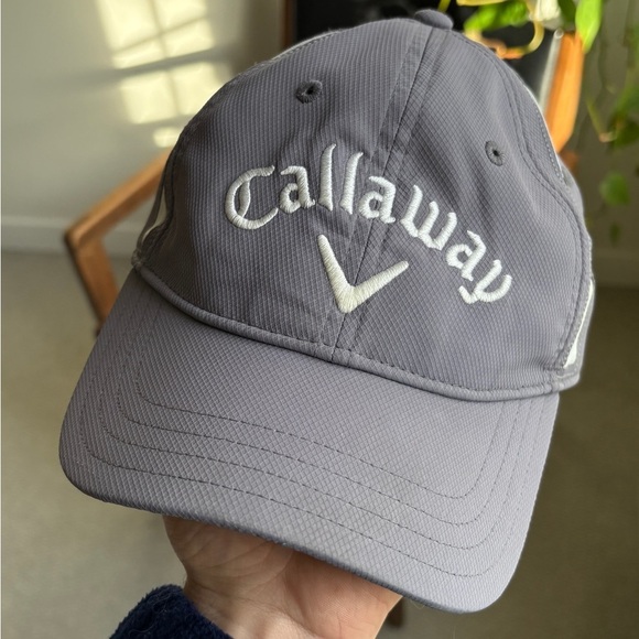CALLWAY Golf Hat grey Vents adjustable embroided breathable - Picture 6 of 8